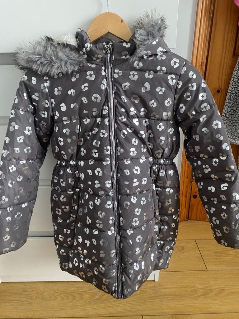 TU Girls Winter Coat Age 9-10