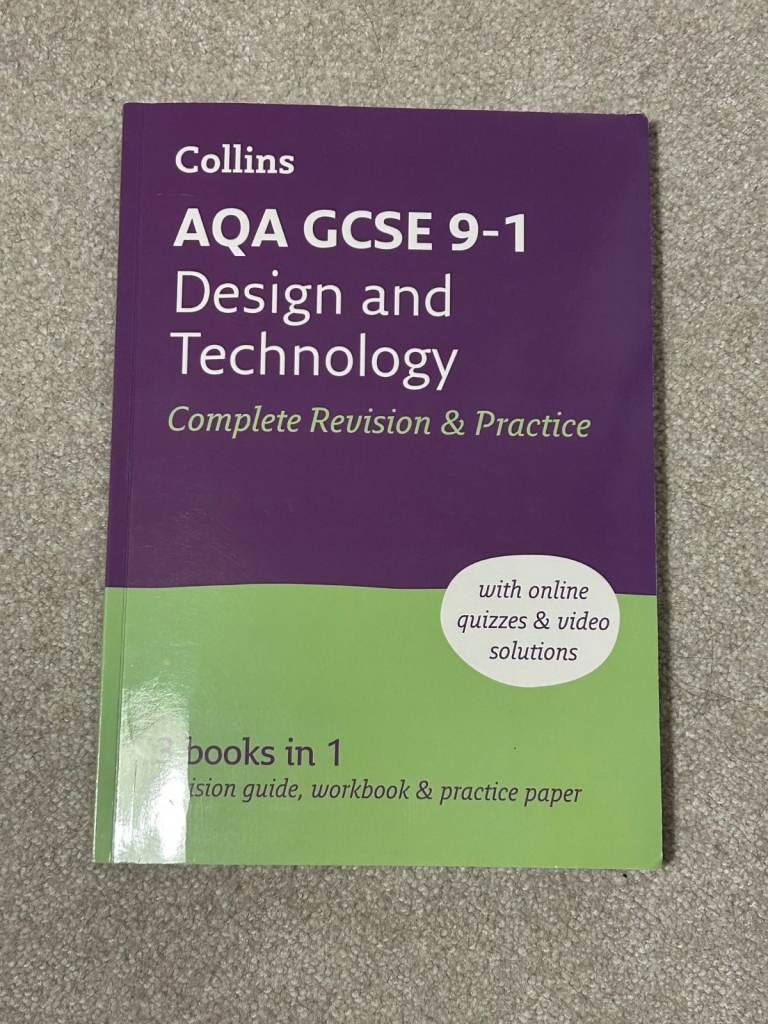 GCSE AQA Design & Technology Complete Revision & Practice