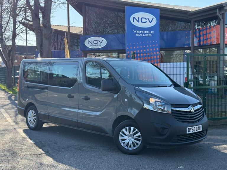 2015 Vauxhall Vivaro 2900 1.6CDTI BiTurbo 120PS ecoFLEX H1 Combi 9 Seat MPV DIESEL Manual