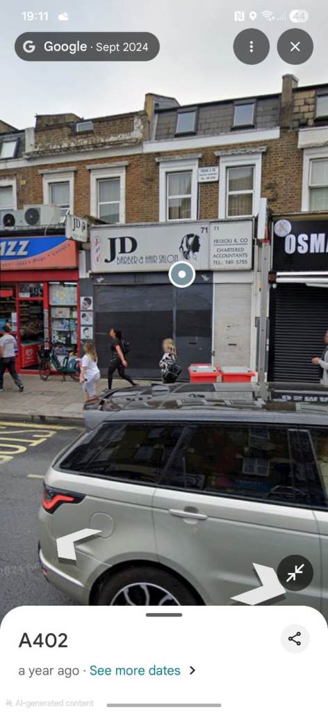  Hair salon Chair to Rent – West London, Goldhawk Road