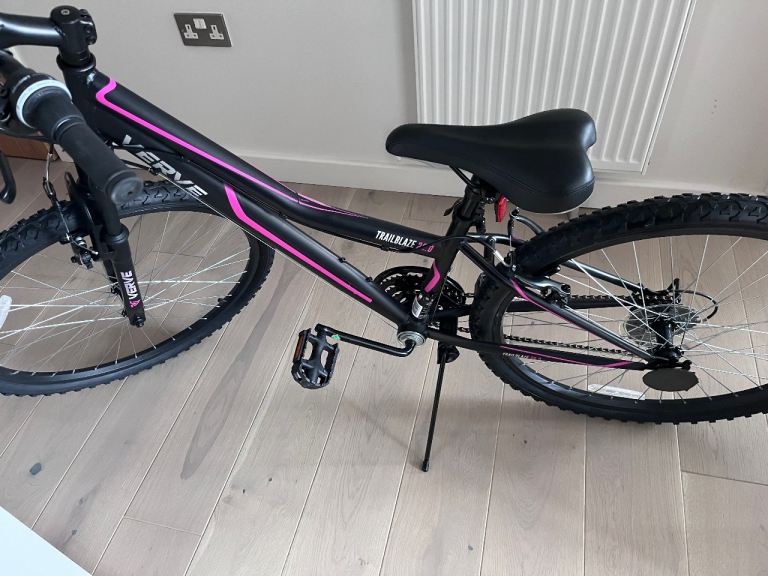 New bicycle, helmet and lock 