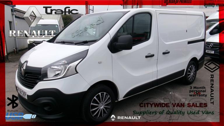 2018 Renault Trafic SL29  1.6dCi 120ps Business Van  NO VAT PANEL VAN Diesel Manual