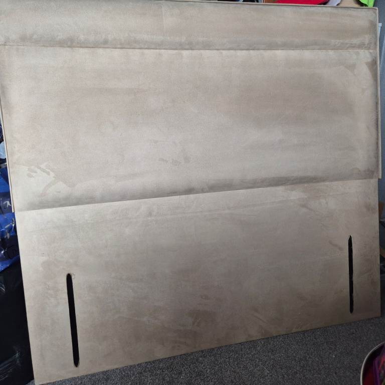Fabric Headboard – King Bed Size, Good Condition