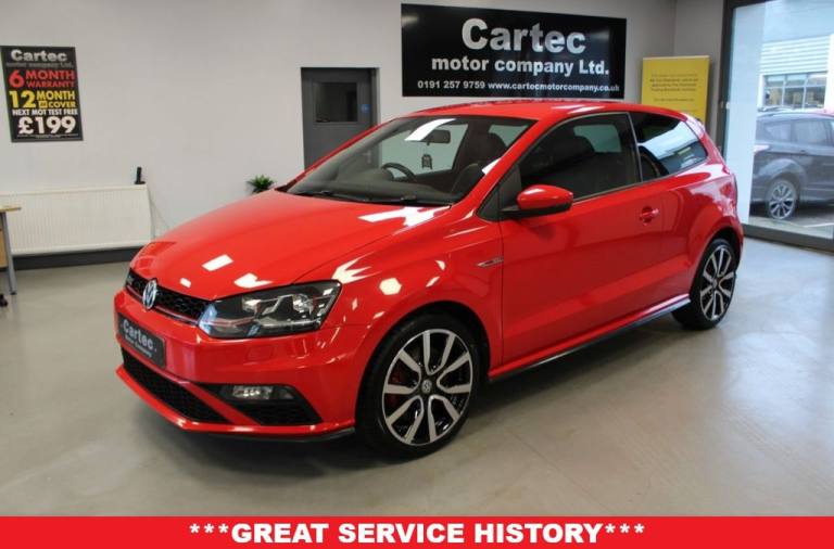 2016 Volkswagen Polo 1.8 TSI BlueMotion Tech GTI Hatchback 3dr Petrol Manual Euro 6 (s/s) (192 p ...