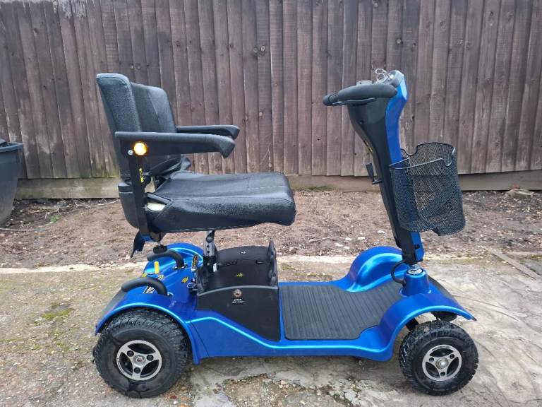 Sterling Sapphire 2, Heavy Duty Scooter 23 stone weight limit. 4mph. In good used condition