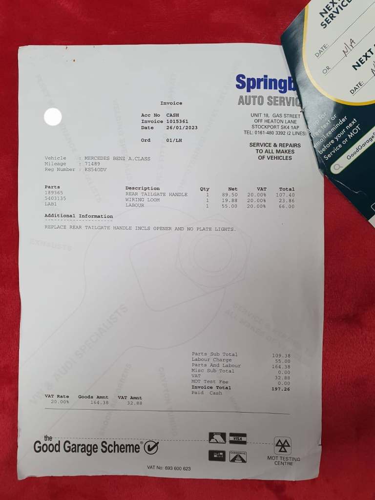 FULL Service History + MOT - 31/10/2026. 2005 Mercedes-Benz A150 Classic SE 1.5 Petrol Manual 5 door