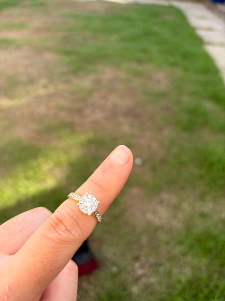 Yellow Gold Diamond Engagement Ring