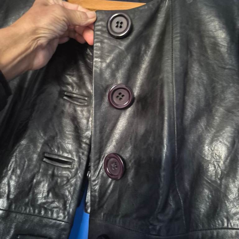 Ladies leather jacket 