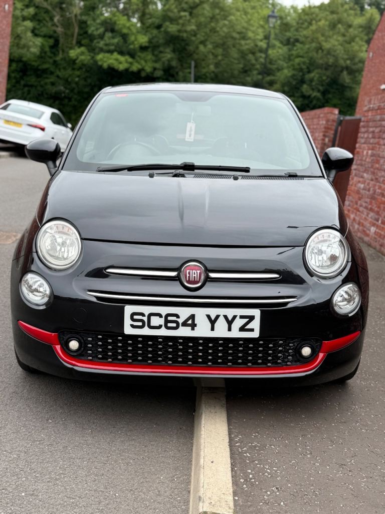 2014 Fiat 500 s 1.2 petrol £35 road tax low mileage 