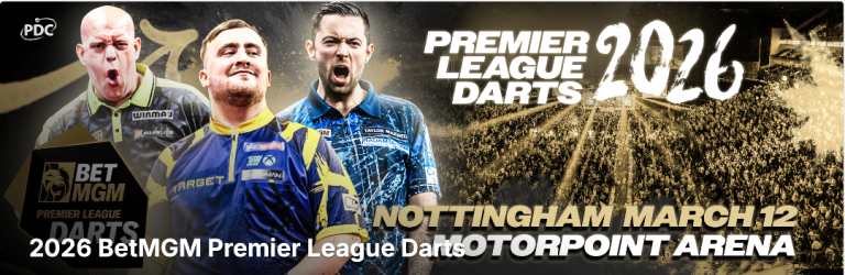 BetMgm darts Motorpoint Arena Nottingham £80 