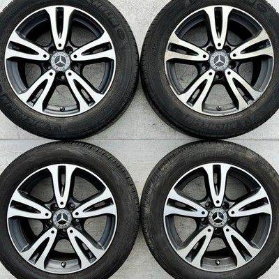 Mercedes wheels with tyres 