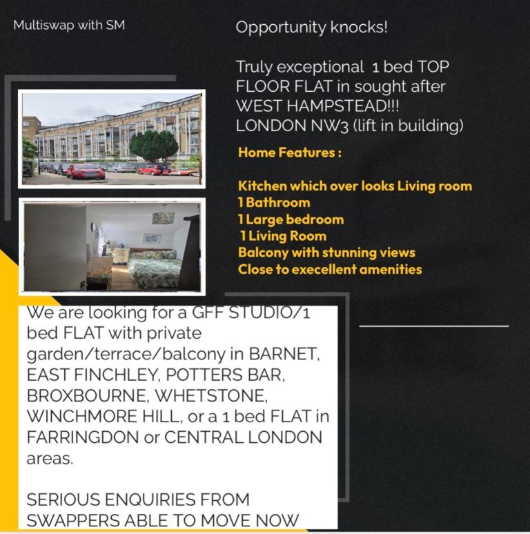 HOMESWAP ONLY! See advert!!!