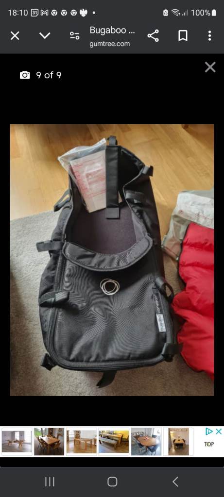 Bugaboo cameleon 3  bassinet 