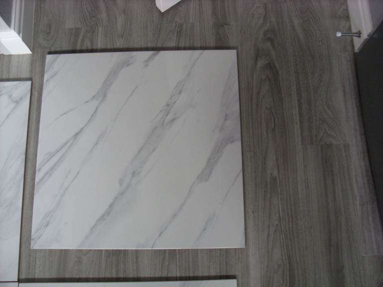 Wickes Marble Effect Ceramic Tiles – 60cm x 60cm (Unboxed Pack of 6) – £25
