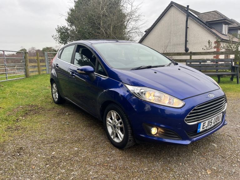 2015 Ford Fiesta Zetec Euro 5 New Mode Turbo EcoBoost 100BHP 5 Speed Manual Transmission  1.0 Petrol
