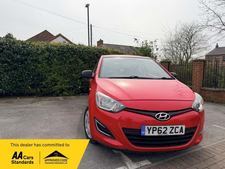 2012 Hyundai i20 1.2 Classic 3dr HATCHBACK PETROL Manual