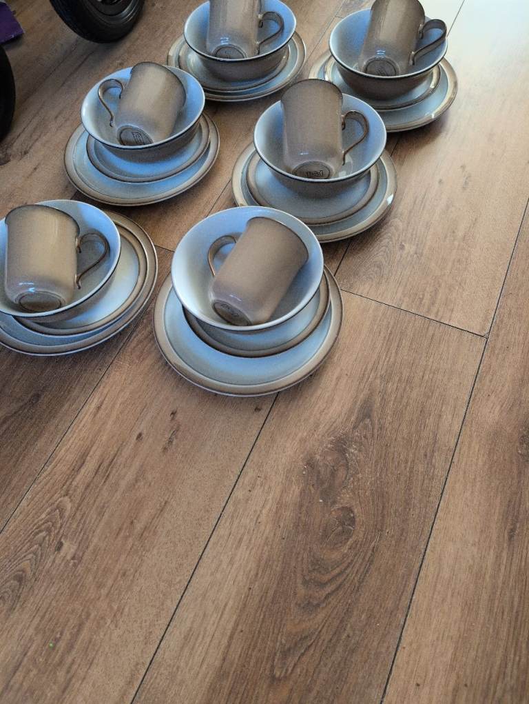 image for Denby coffee mugs and dish