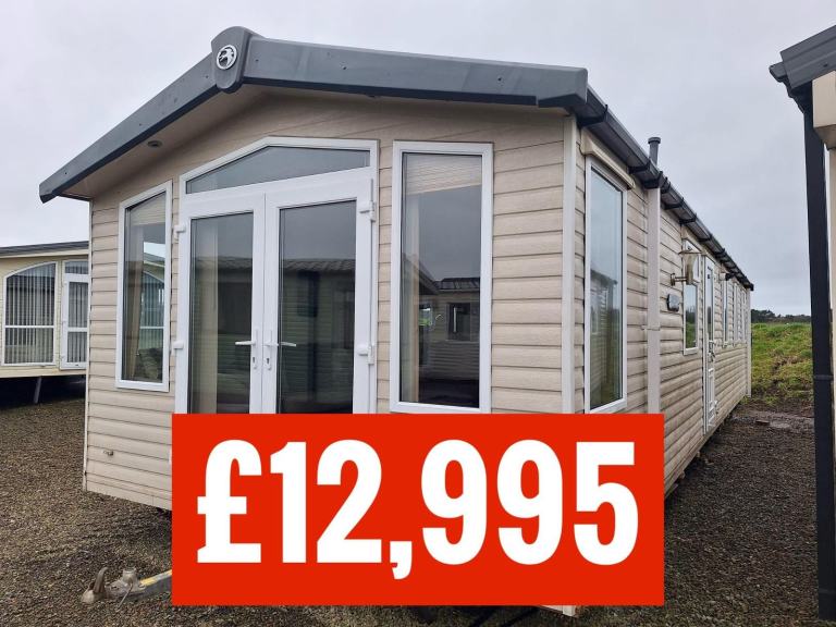 OFF SITE static caravan Scotland double glazed & heated 3 bed Swift Moselle