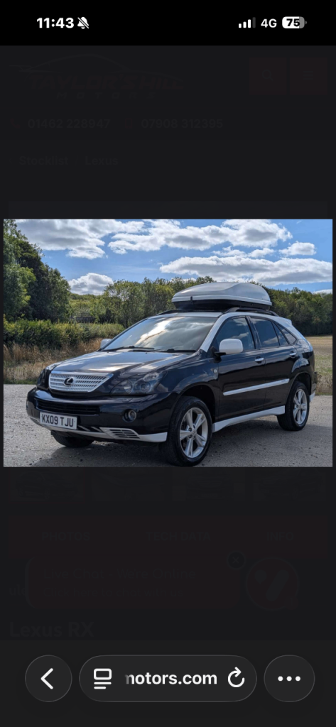 Lexus, RX, Estate, 2009, Semi-Auto, 3311 (cc), 5 doors