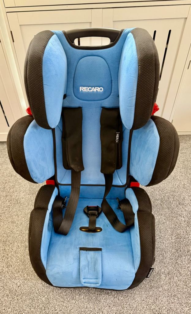 Recaro Young Sport Hero Group 1/2/3 Car Seat – Blue