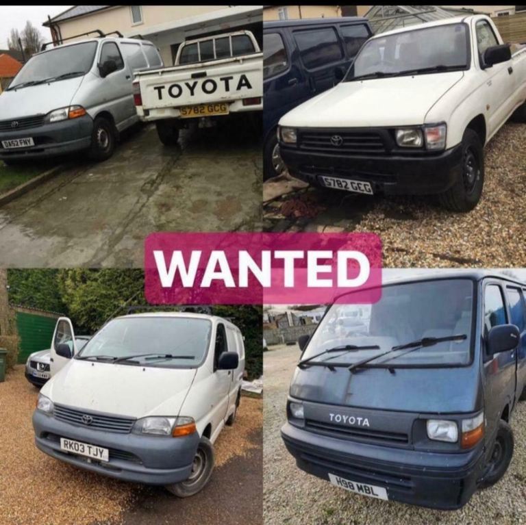 Wanted Toyota Hiace 
