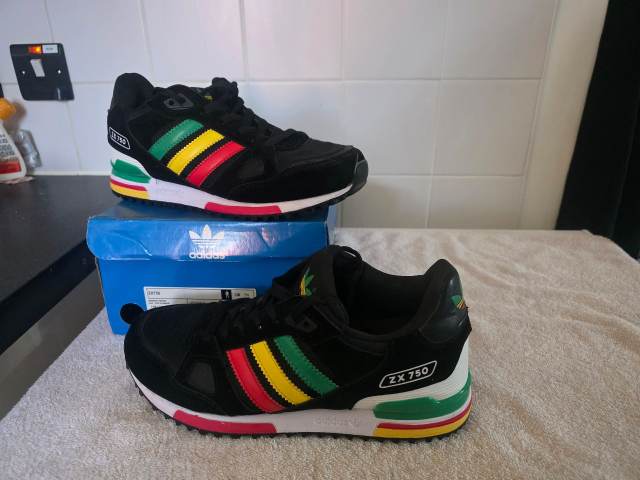 ZX 750. ADIDAS REGGAE RASTA , £15.00 for Sale in Newport | Gumtree