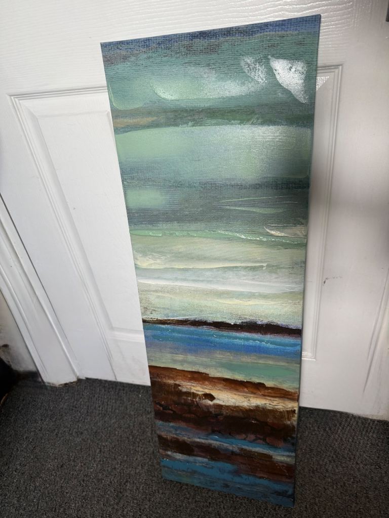 Abstract artwork frame