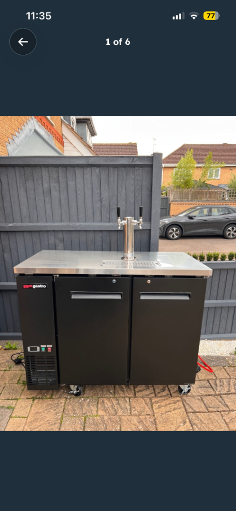 COMMERCIAL BEER KEGERATOR FOR SALE! 
