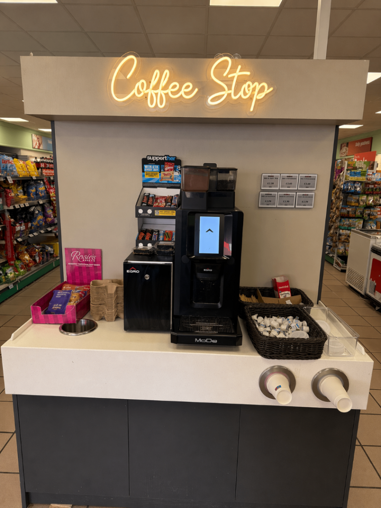Egro Coffee Machine + Stand - £5,500 + VAT