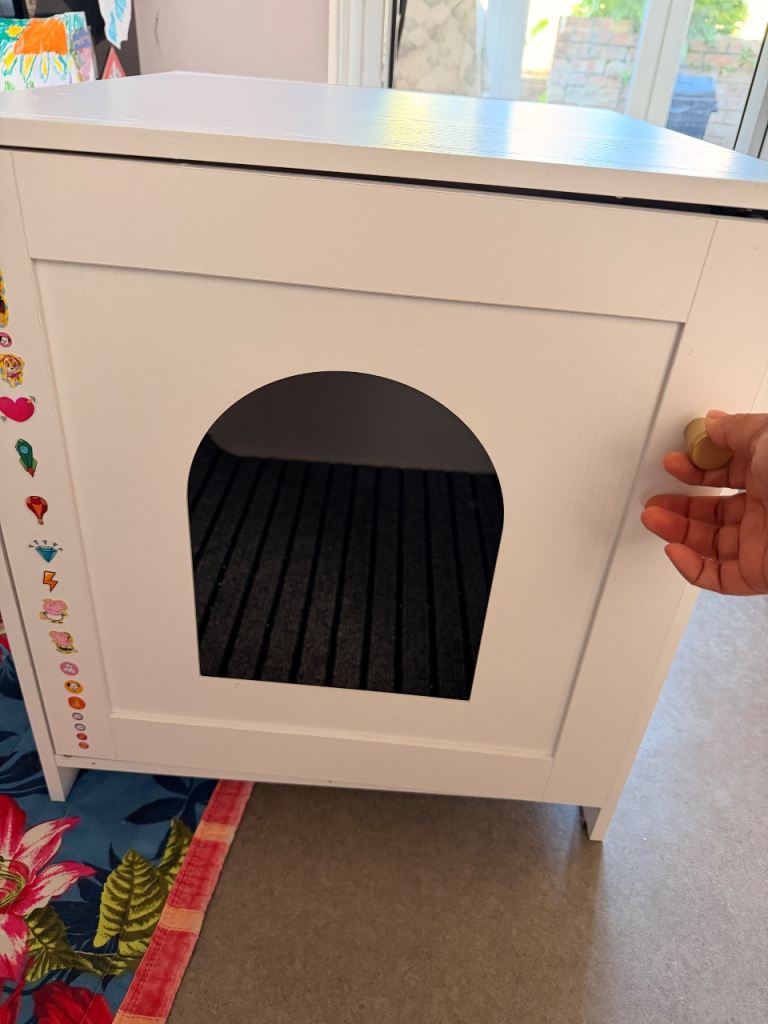 pawhut enclosed cat litter