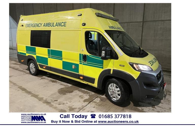 2016 Fiat Ducato 42 MAXI 3.0 MULTIJET POWER 180PS AMBULANCE / CAMPER ----------------------- NA D...