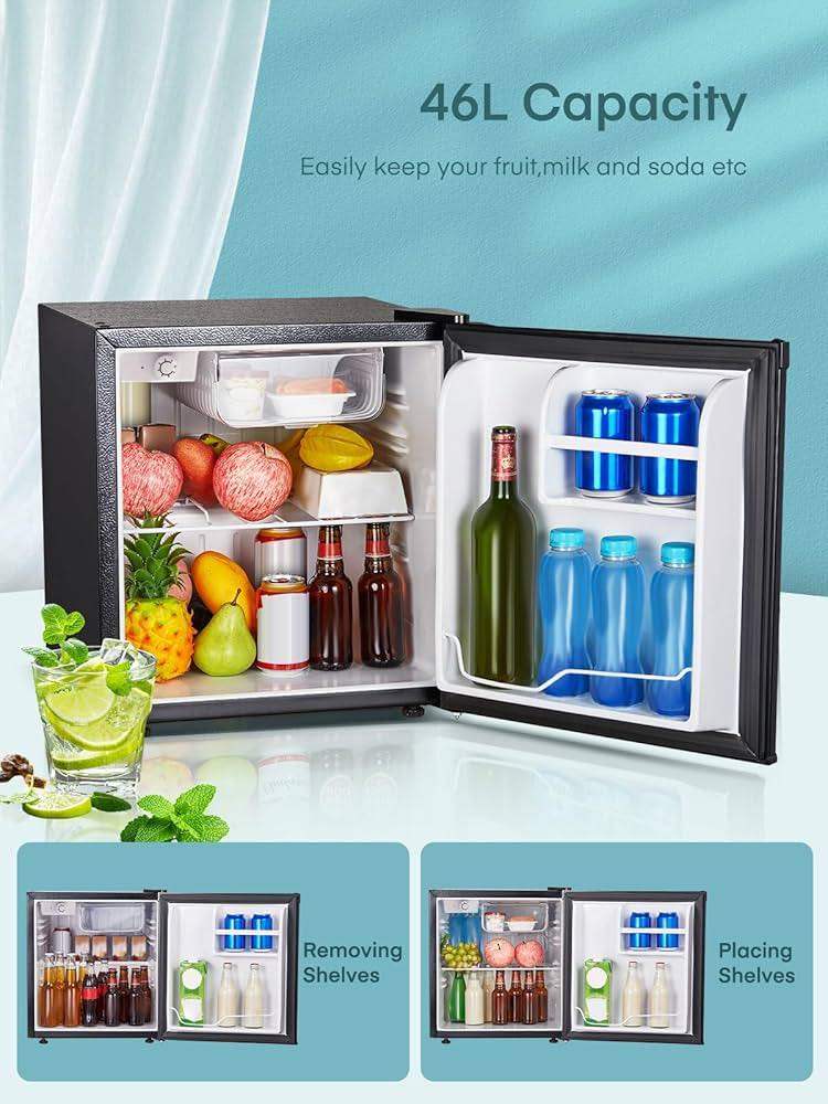 Fohere silent Campervan mini 46 litre solar fridge freezer caravan studio camping Bournemouth  