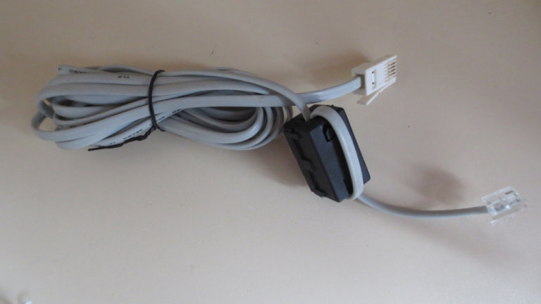 RJ11 to BT Male Telephone Adapter x 2.5M