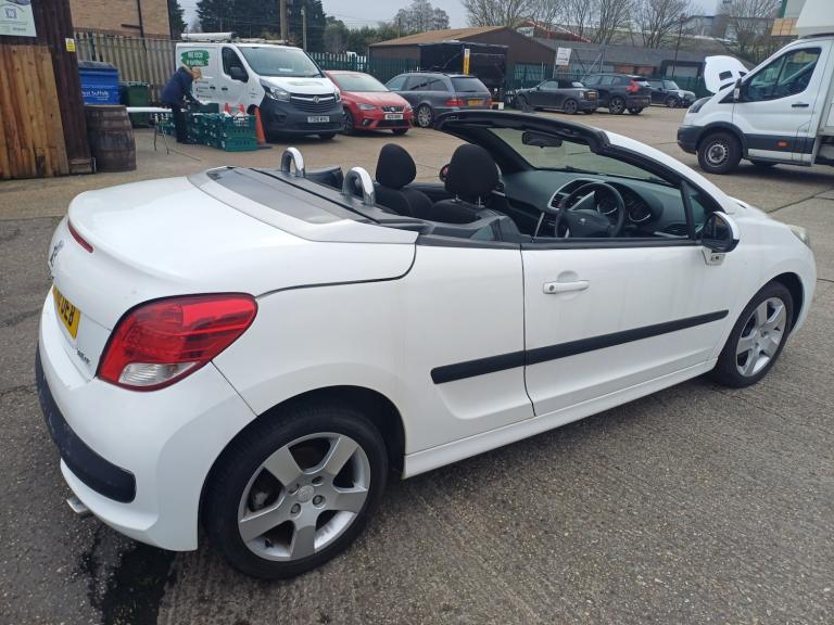 2012 Peugeot 207 1.6 VTi Active 2dr CONVERTIBLE Petrol Manual