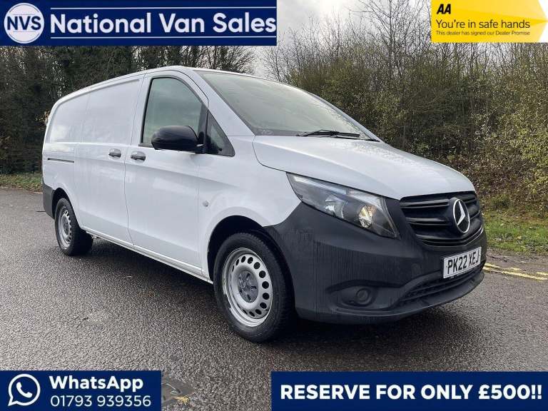 2022 Mercedes-Benz Vito 114 Progressive L2 2.0 5dr Panel Van Diesel PANEL VAN Diesel Automatic