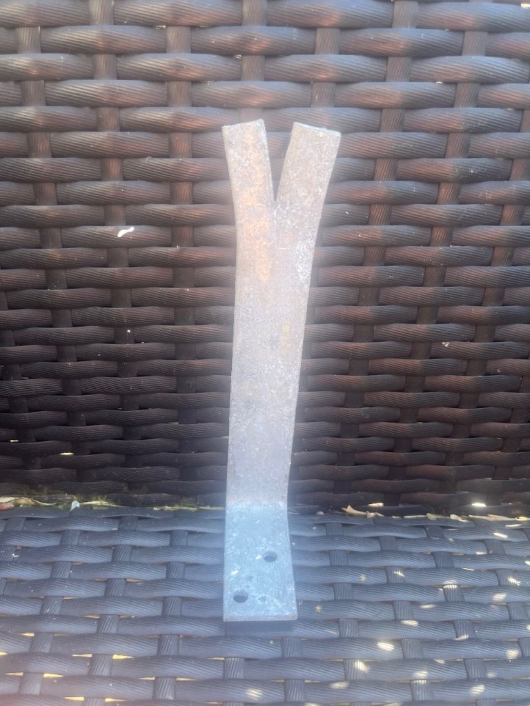 Galvanised wall ties + nails