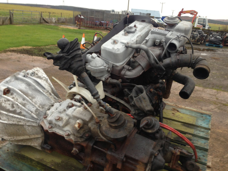 DIAHATSU  2.8 FOURTRACK 4X4 ENGINE AND BOX  LOW MILES IN VGC