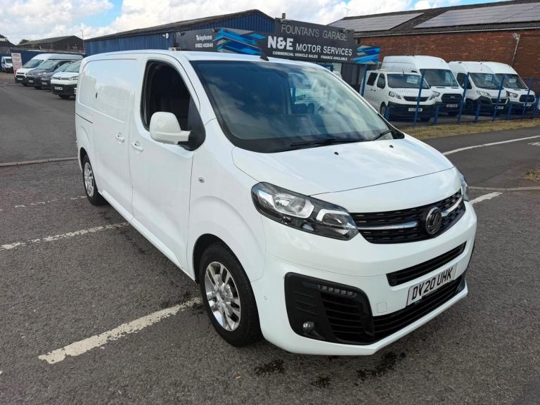 2020 Vauxhall Vivaro 2700 1.5d 100PS Sportive H1 Van 125k a/c finance available  PANEL VAN Diesel...