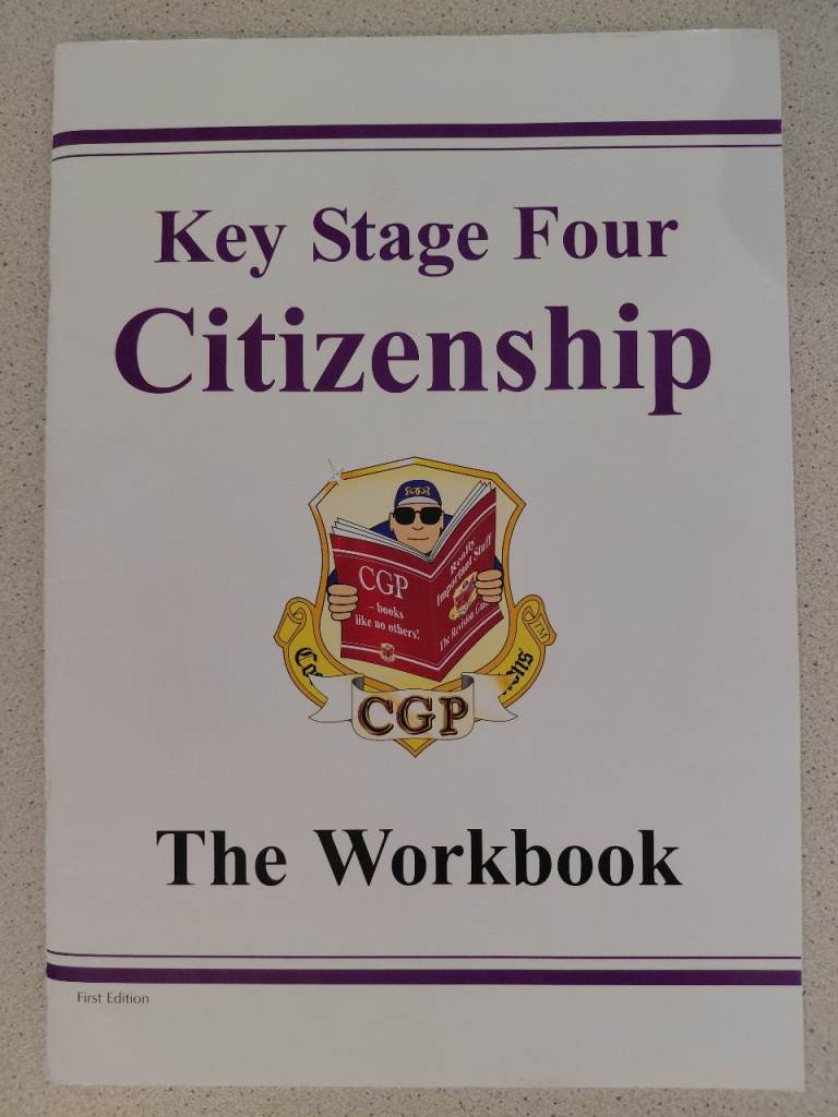 CGP KS4 Citizenship Workbook Paperback Book With Answer Booklet