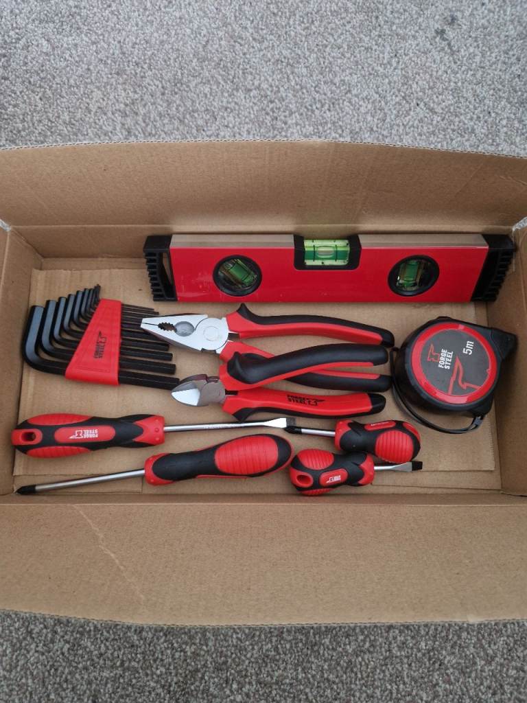 Job lot tools all brand new never used pliers tape measure spirit leveller screw driver wrench 🔧 
