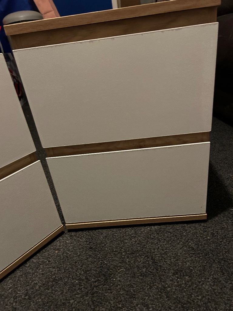 X2 Double Drawer Bedside Units