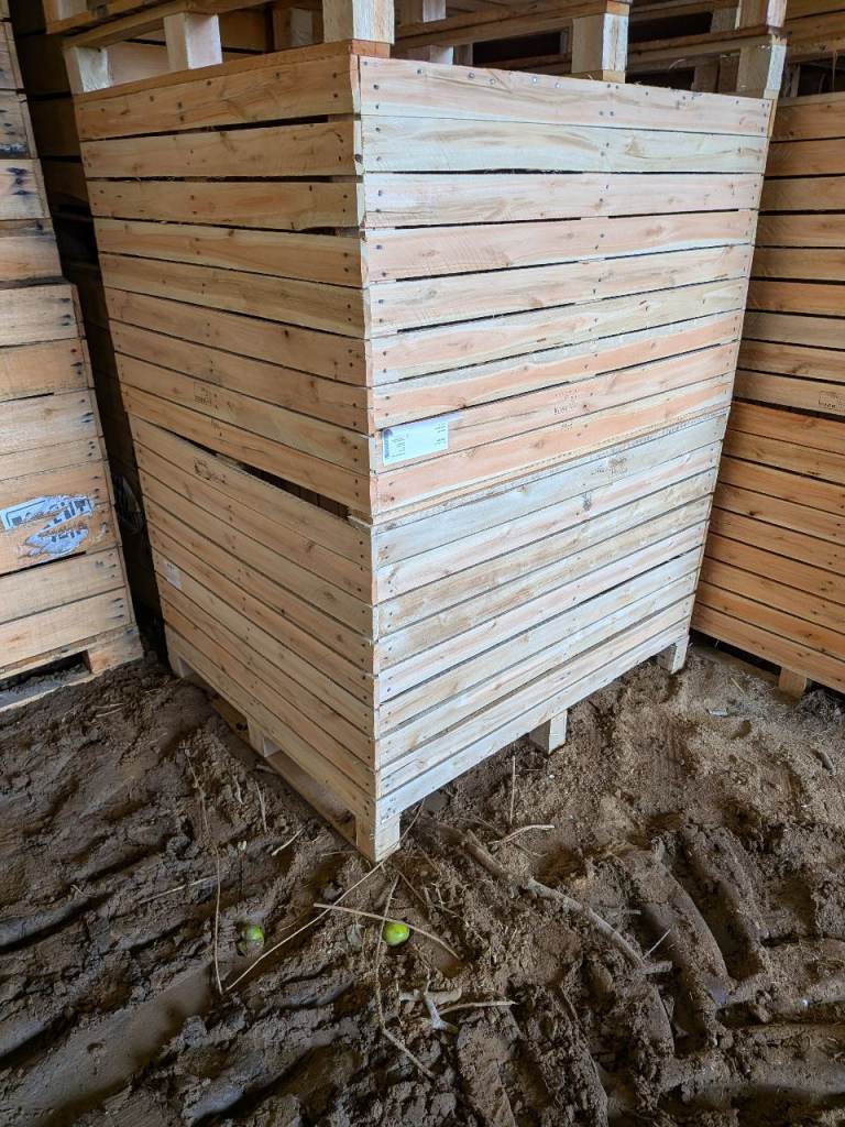 Large Wooden Crates / Pallet Boxes for Storage or Garden Use