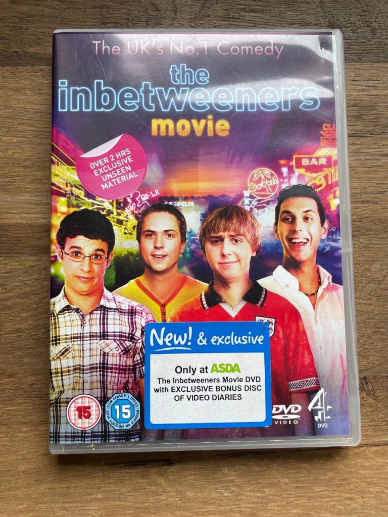 The Inbetweeners The Movie DVD