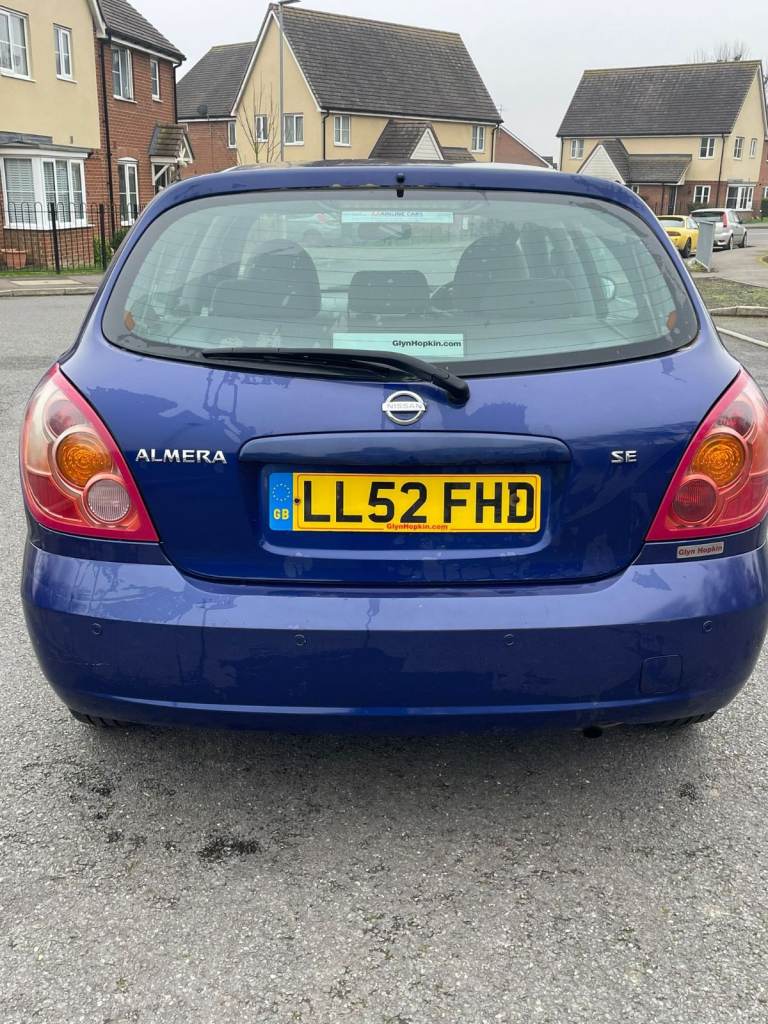 2003 Nissan ALMERA Hatchback 5 doors petrol ULEZ  12 MONTHS MOT