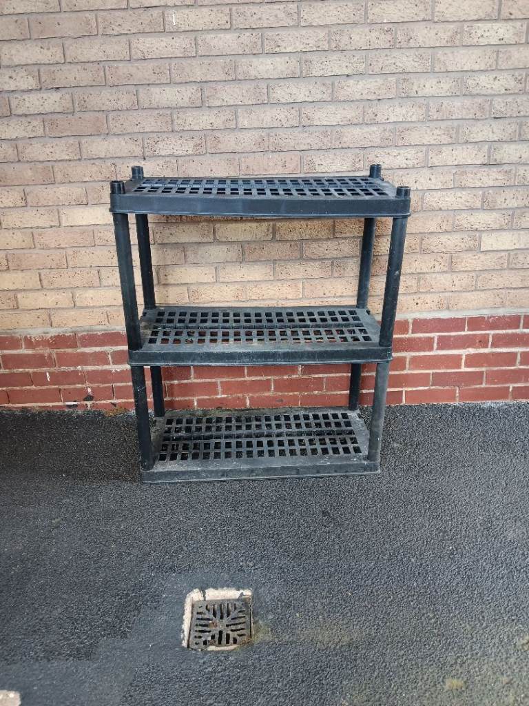 GREENHOUSE OR GARAGE SHELVING