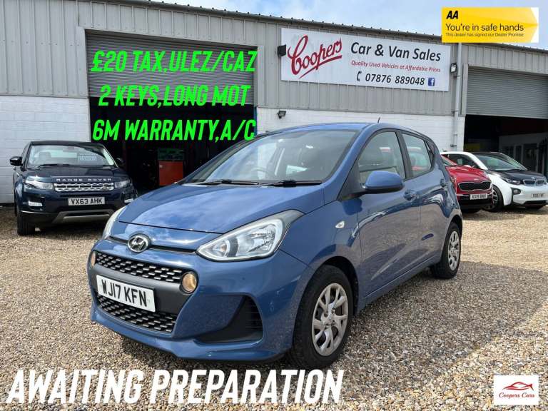 2017 Hyundai i10 1.0 SE 5dr HATCHBACK Petrol Manual