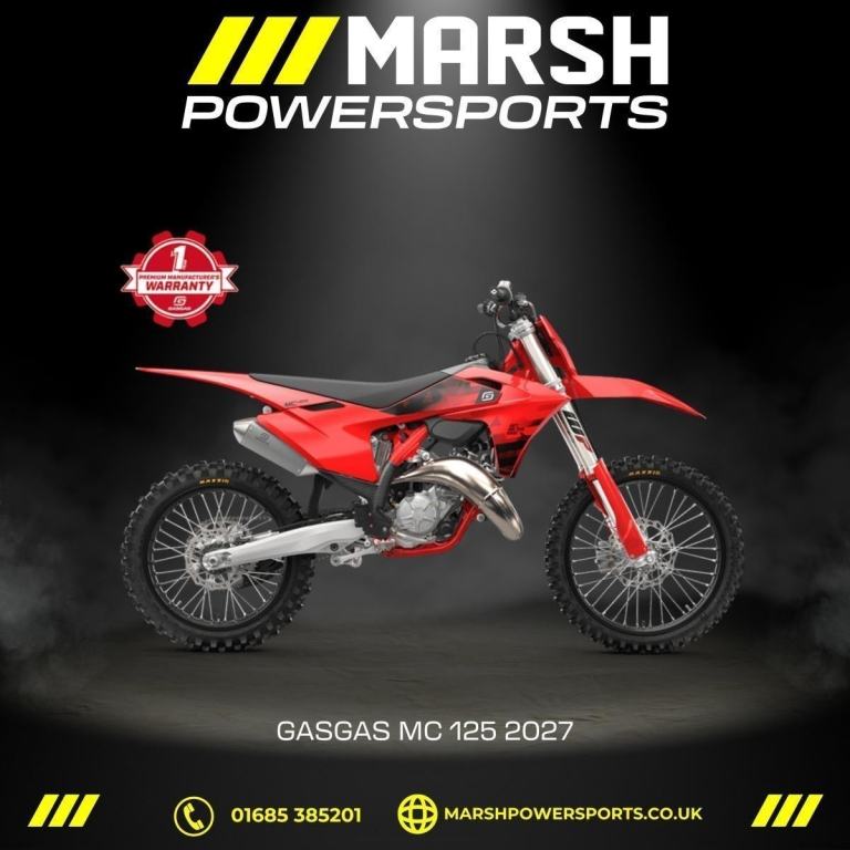 MC 125 2027 Model - Gasgas Main Dealer - Reserve NOW!