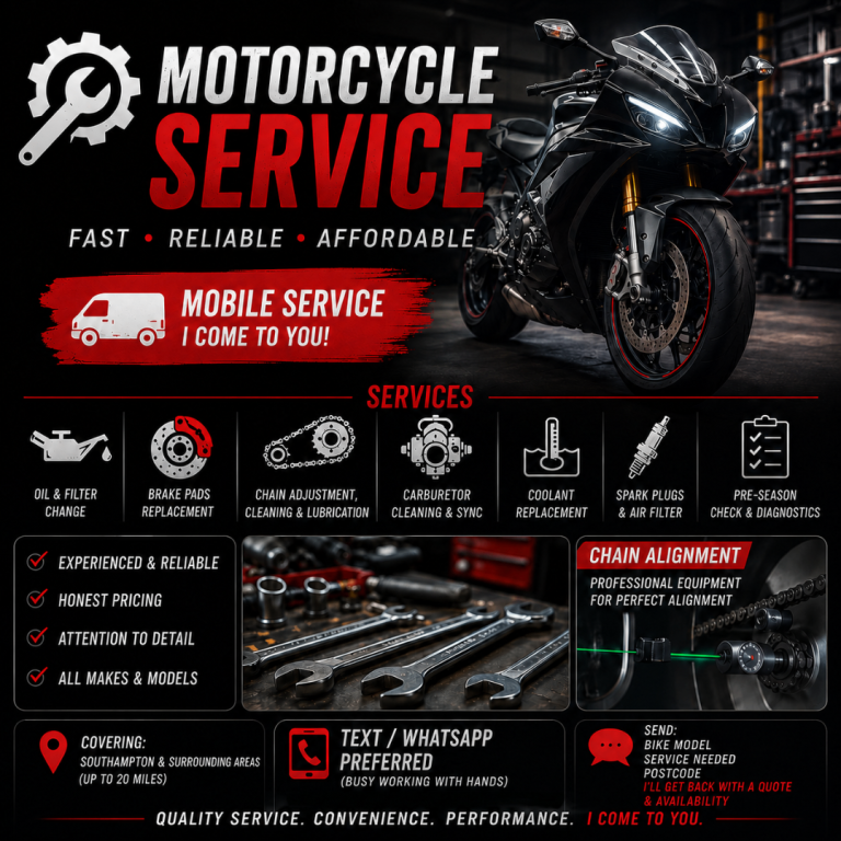 Motorcycle service 