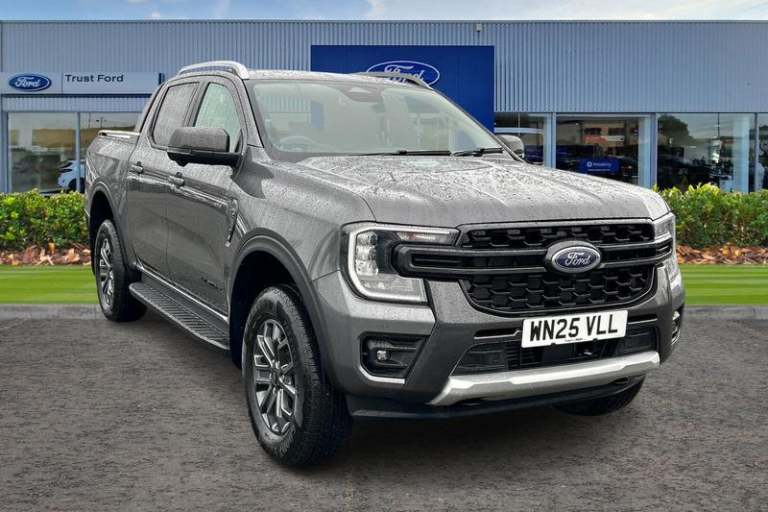 2025 Ford Ranger Wildtrak AUTO 2.0 EcoBlue 205ps 4x4 Double Cab Pick Up Automatic Pick-Up Diesel ...