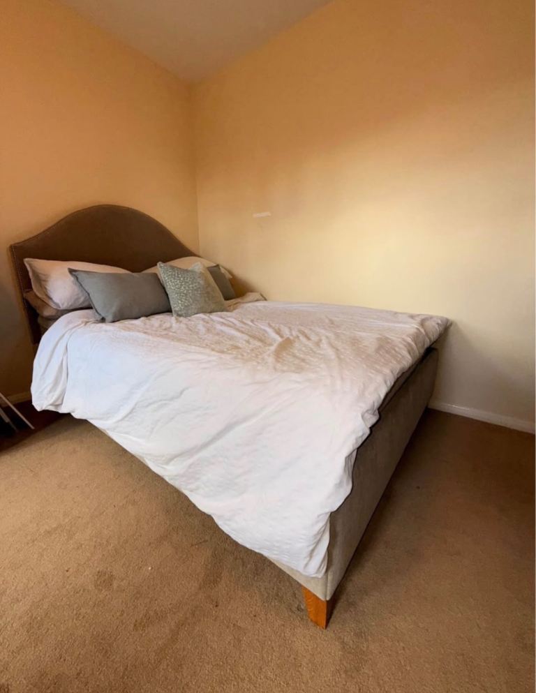 Next Double Bed and Mattress